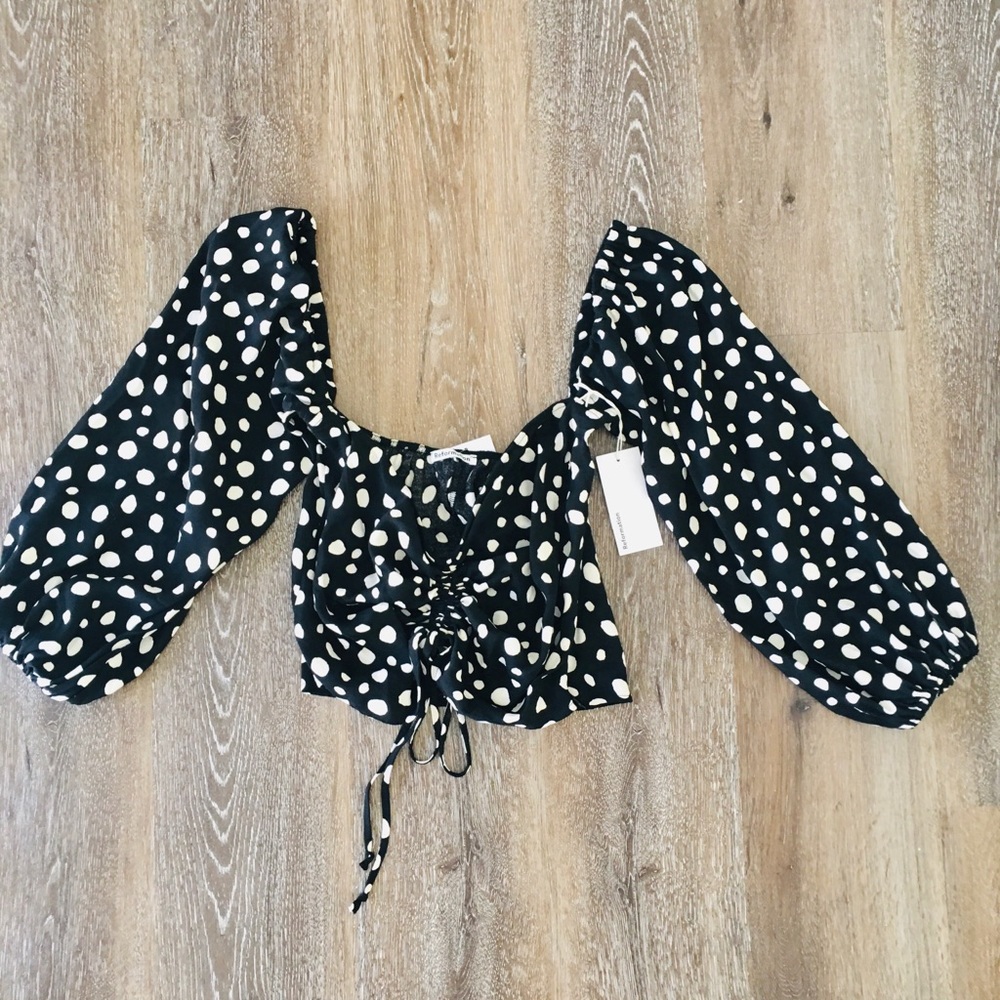 NWT Reformation Desmond Top Sz 10